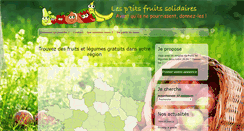 Desktop Screenshot of les-ptits-fruits-solidaires.com