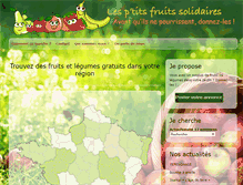 Tablet Screenshot of les-ptits-fruits-solidaires.com